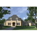 Front of Home - Willmore Place European Home 084D-0078 - Shop House Plans and More