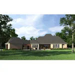 Rear Photo 01 - Willmore Place European Home 084D-0078 - Shop House Plans and More