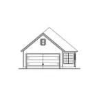 Rear Elevation - Trellis Cottage Home 084D-0080 - Shop House Plans and More