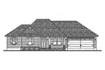 Front Elevation - Saxon Trail Ranch Home 084D-0081 - Shop House Plans and More