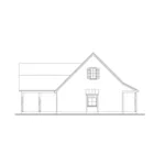 Southern House Plan Left Elevation - Birch Hollow Country Home 084D-0082 - Search House Plans and More