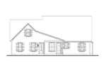 Acadian House Plan Rear Elevation - Birch Hollow Country Home 084D-0082 - Search House Plans and More