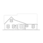 Southern House Plan Rear Elevation - Birch Hollow Country Home 084D-0082 - Search House Plans and More