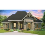 Front Photo 01 - Timber Stone Craftsman Home 084D-0083 - Shop House Plans and More