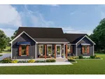 Country House Plan Front Photo 03 - Blueberry Farm Ranch Home 084D-0091 - Search House Plans and More