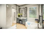 Country House Plan Master Bathroom Photo 01 - Blueberry Farm Ranch Home 084D-0091 - Search House Plans and More