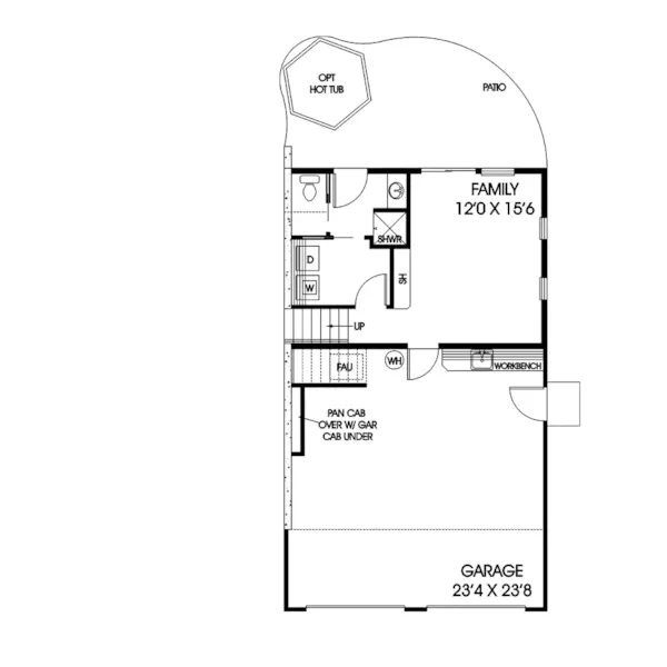 Country House Plan Second Floor - Gannette Country Home 085D-0002 - Search House Plans and More