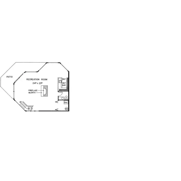 Contemporary House Plan Second Floor - Mason Springs Modern Home 085D-0008 - Shop House Plans and More