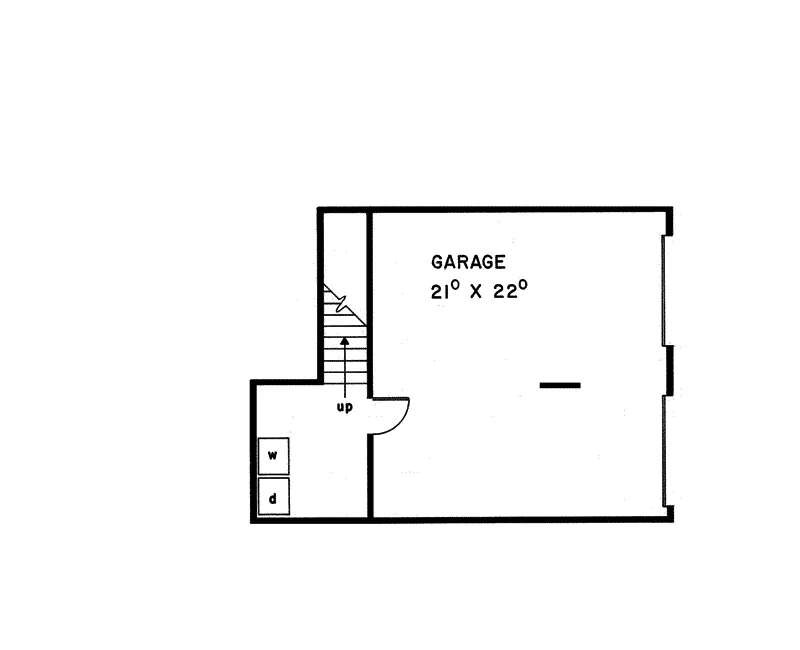 Mountain House Plan Garage Floor Plan - Rivermont Rustic Lake Home 085D-0011 - Shop House Plans and More