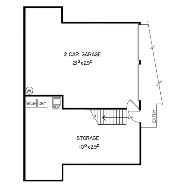 Mountain House Plan Second Floor - Lake Valley Vacation Home 085D-0016 - Shop House Plans and More