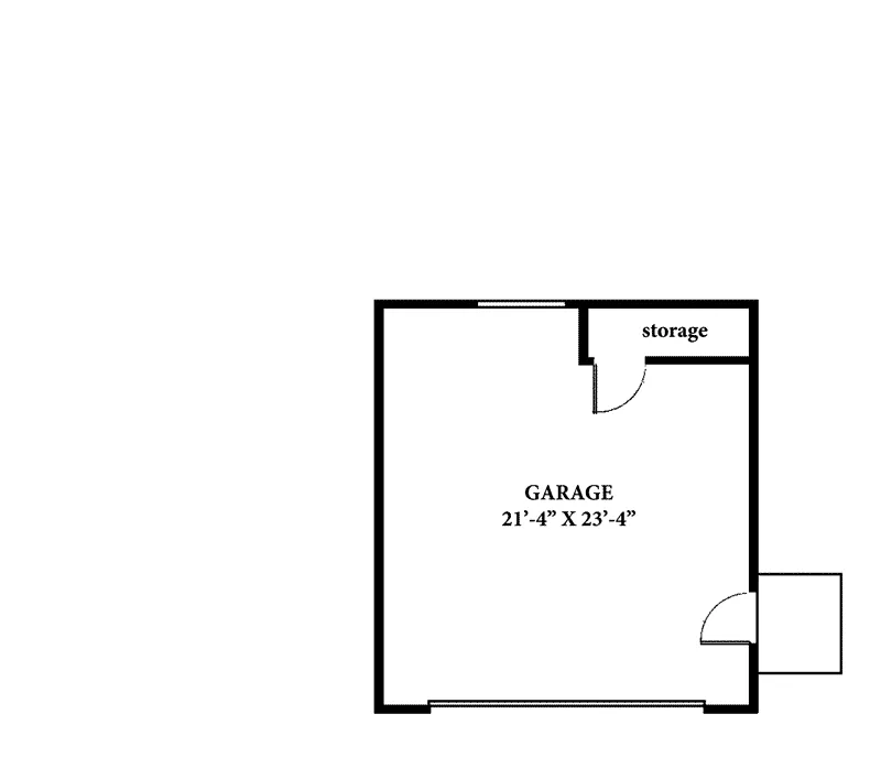 Modern House Plan Third Floor - Maldon Park Contemporary Home 085D-0026 - Shop House Plans and More