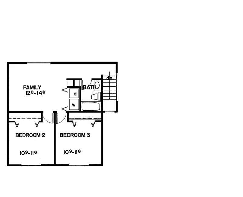 Contemporary House Plan Second Floor - Tesshire Contemporary Home 085D-0038 - Shop House Plans and More