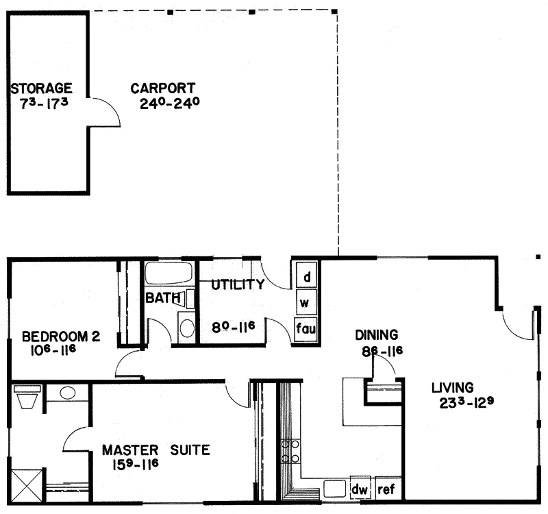 Vacation House Plan First Floor - Lakebluff Vacation Home 085D-0039 - Shop House Plans and More