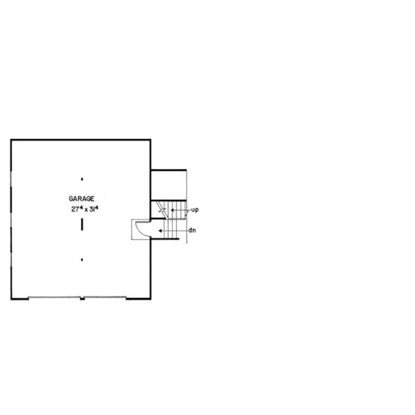 Lake House Plan Garage Floor Plan - Frederick Mountain Home 085D-0061 - Search House Plans and More