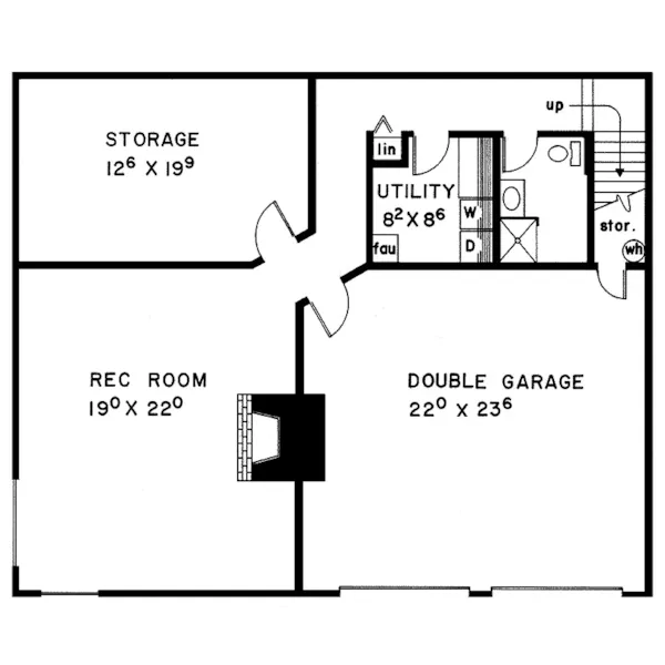 Traditional House Plan Second Floor - Langford Country Home 085D-0117 - Shop House Plans and More