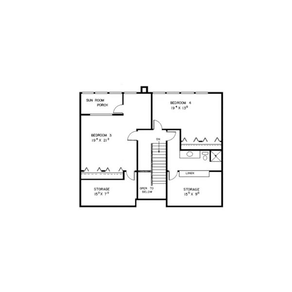 Luxury House Plan Second Floor - Arborfield Farm Country Home 085D-0134 - Search House Plans and More