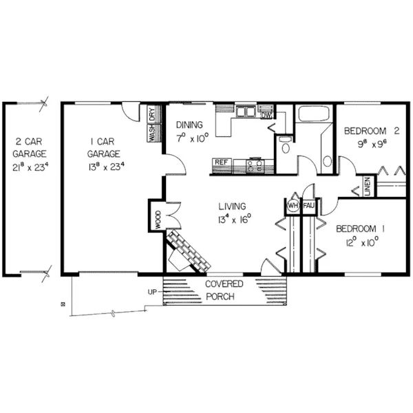 Country House Plan First Floor - Browns Station Country Home 085D-0150 - Search House Plans and More