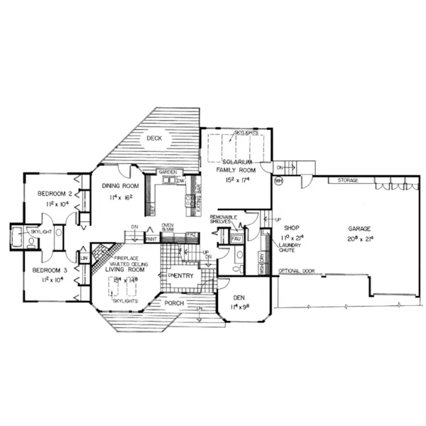 Modern House Plan First Floor - Roslyn Park Traditional Home 085D-0186 - Shop House Plans and More