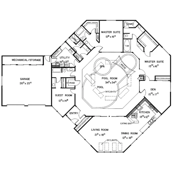 Victorian House Plan First Floor - Red Lake Falls Rustic Home 085D-0201 - Shop House Plans and More