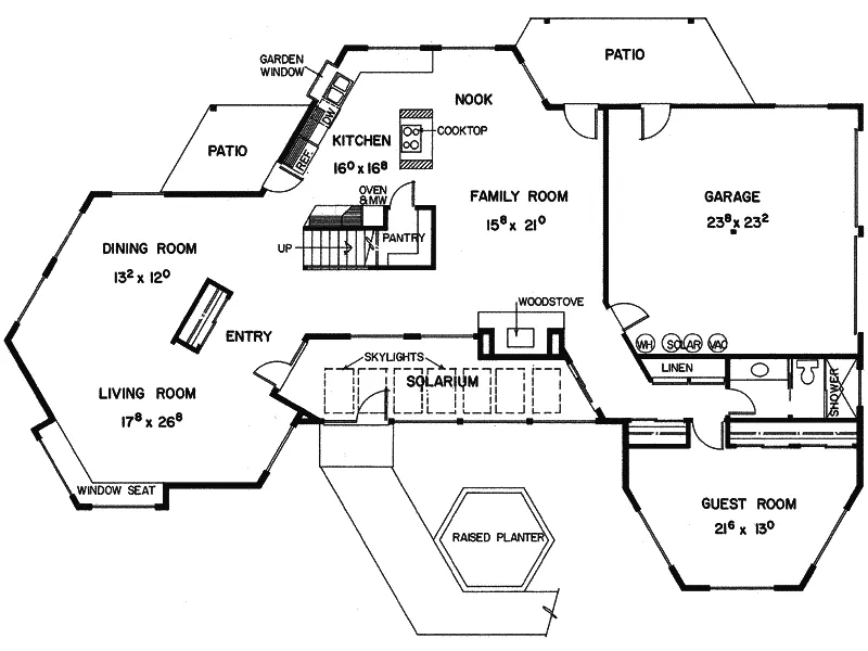 Florida House Plan First Floor - Amadeus Luxury Home 085D-0216 - Search House Plans and More