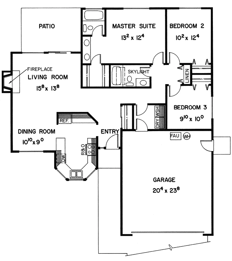 Victorian House Plan First Floor - Lambeth Crest Tudor Style Home 085D-0220 - Shop House Plans and More