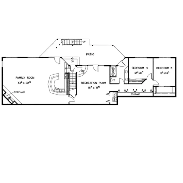 Traditional House Plan Second Floor - Catawissa Park Ranch Home 085D-0235 - Search House Plans and More