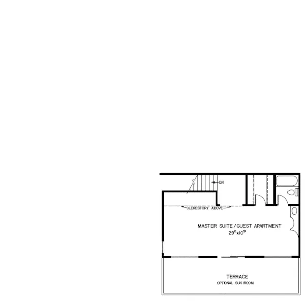 Traditional House Plan Second Floor - Dorena Contemporary Home 085D-0262 - Search House Plans and More