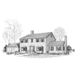 Traditional House Plan Front of Home - Dwight Luxury Home 085D-0263 - Search House Plans and More