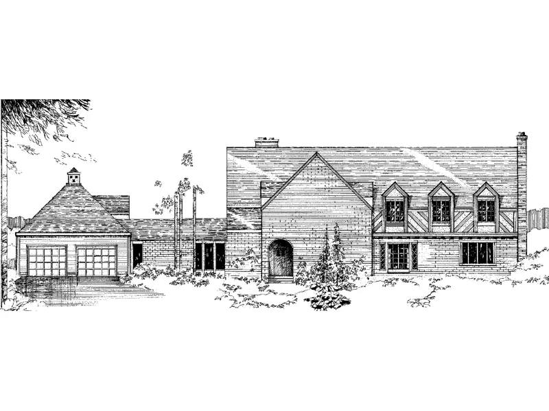European House Plan Front of Home - Parchester European Luxury Home 085D-0281 - Shop House Plans and More