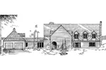 Luxury House Plan Front of Home - Parchester European Luxury Home 085D-0281 - Shop House Plans and More