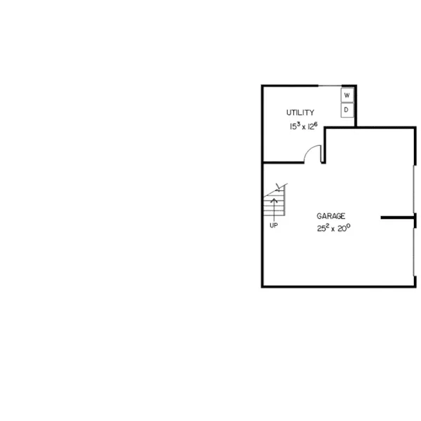 Contemporary House Plan Lower Level Floor - Leominster Rustic Home 085D-0291 - Shop House Plans and More