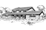 Farmhouse Plan Front of Home - Willinghaven Traditional Home 085D-0320 - Shop House Plans and More
