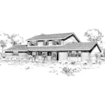 Country House Plan Front of Home - Willinghaven Traditional Home 085D-0320 - Shop House Plans and More