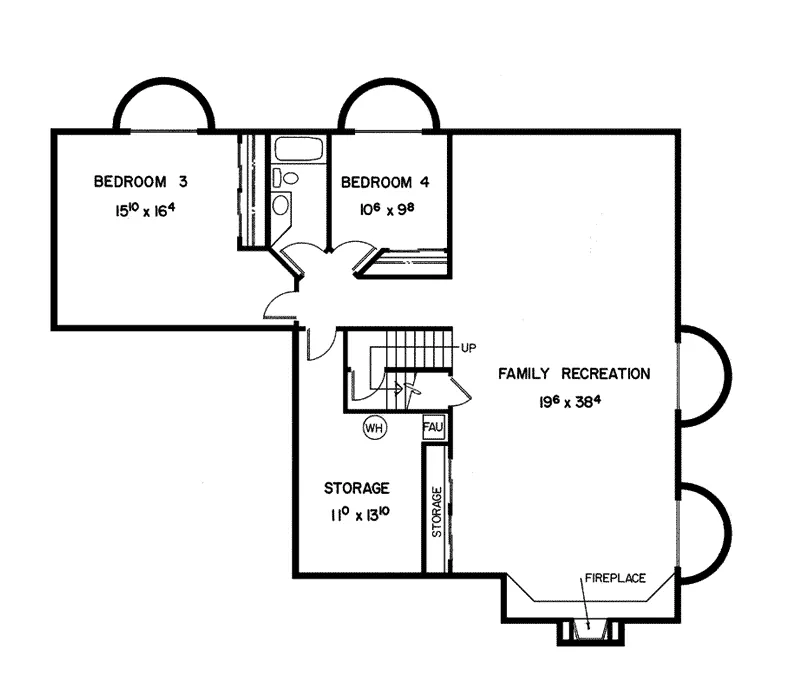 European House Plan Second Floor - Cassville Luxury Home 085D-0341 - Search House Plans and More