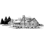 European House Plan Front of Home - Cassville Luxury Home 085D-0341 - Search House Plans and More