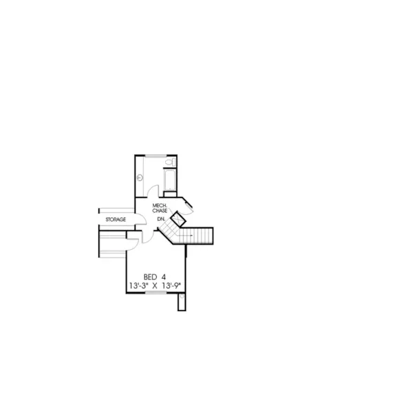 Country House Plan Second Floor - Beringer Country Home 085D-0404 - Search House Plans and More