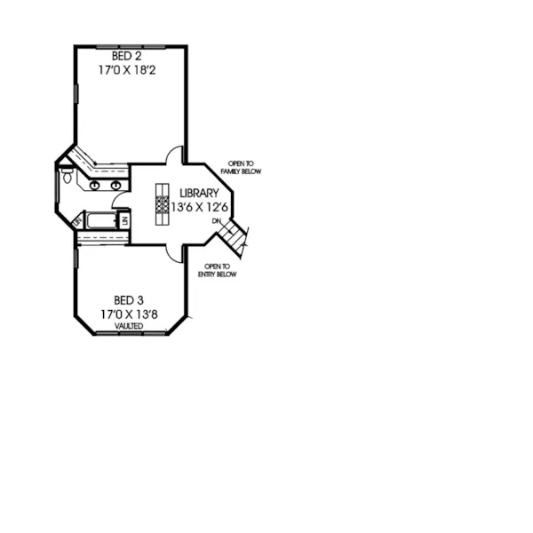 Luxury House Plan Second Floor - Ernesto Manor Country Home 085D-0423 - Search House Plans and More