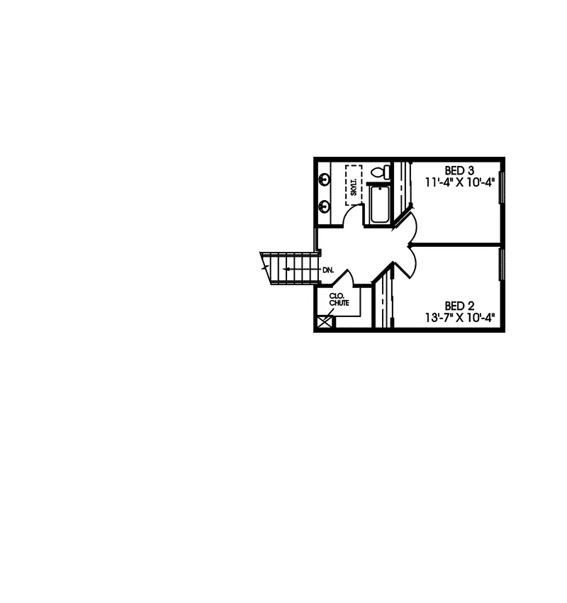 Country House Plan Second Floor - Armant Country Home 085D-0428 - Search House Plans and More