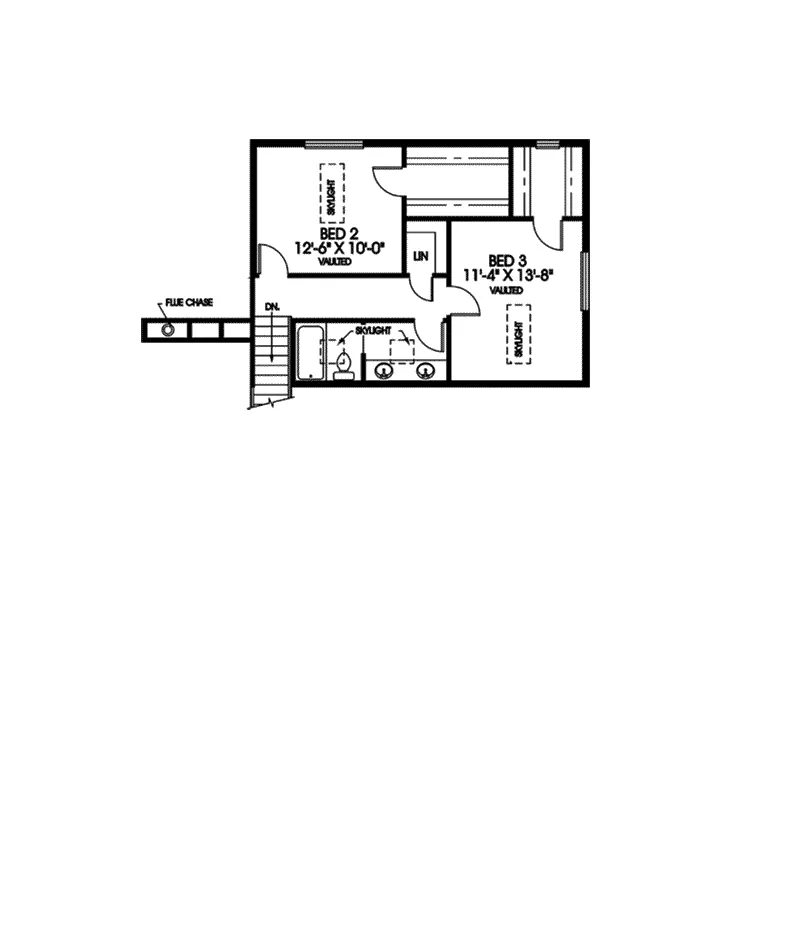 Traditional House Plan Second Floor - Dardenne Country Home 085D-0429 - Search House Plans and More