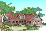 Bungalow House Plan Front of Home - Grafton Ferry Bungalow Home 085D-0482 - Search House Plans and More
