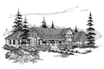 Victorian House Plan Front of Home - Tremblant Victorian Home 085D-0487 - Shop House Plans and More
