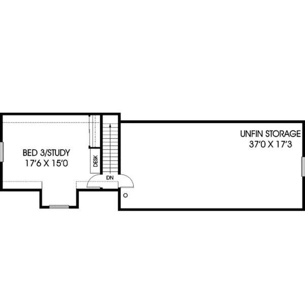 Traditional House Plan Second Floor - Ozarkglen Rustic Home 085D-0583 - Shop House Plans and More