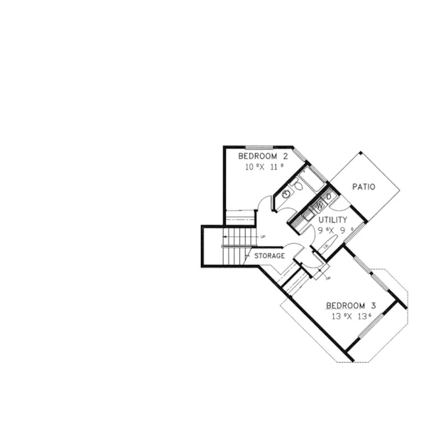 Country House Plan Lower Level Floor - Hudson Rustic Country Home 085D-0595 - Search House Plans and More