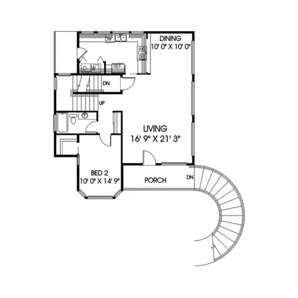 Lowcountry House Plan First Floor - Devin Plantation Lowcountry Home 085D-0624 - Search House Plans and More