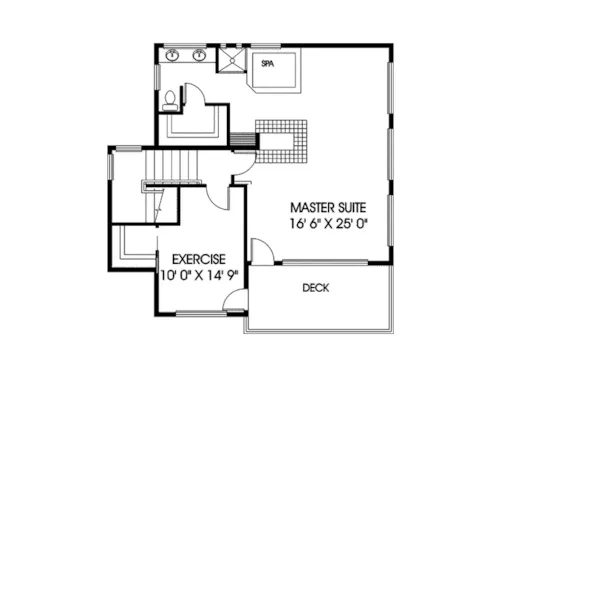 Lowcountry House Plan Second Floor - Devin Plantation Lowcountry Home 085D-0624 - Search House Plans and More