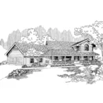 Country House Plan Front of Home - Urbandale Country Home 085D-0649 - Shop House Plans and More