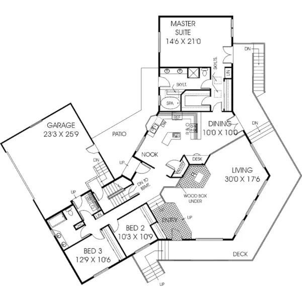 Victorian House Plan First Floor - Holbrook Hollow Luxury Home 085D-0678 - Search House Plans and More