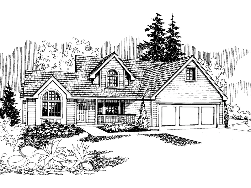 Large Roof Dormer Adds Classic Country Charm