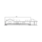 Farmhouse Plan Rear Elevation - Partelli Country Home 085D-0744 - Shop House Plans and More