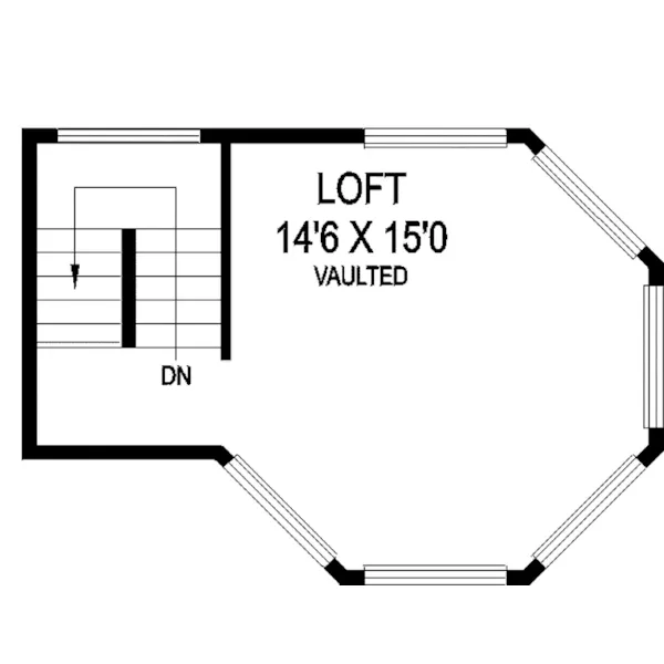 Country House Plan Loft - Gabriel Country Home 085D-0755 - Search House Plans and More